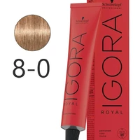 Крем-краска для волос Schwarzkopf Igora Royal 8-00 Светло-Русый Экстра 60 мл (4045787207446)