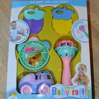 Набор погремушек для малышей Baby Rattle игрушки для грудничков звуковые игрушки для новорождённого грызунки