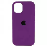 Original Silicone Case Full Size iPhone 15 Pro — Berry Purple (77)