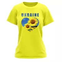 Футболка женская "Ukraine" Разные цвета и размеры.