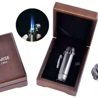 Запальничка подарункова в дерев'яній коробці PROMISE (Гостре полум'я) BN1001-1