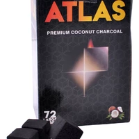 Вугілля кокосовий для кальяну ( 72 куб) Coco Atlas