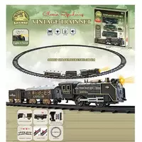 Залізниця 292 (48/2) 15 елементів, локомотив+2 вагони, звук, підсвічування, в коробці