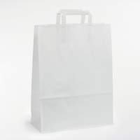 Крафтовыйе бумажные пакеты Topcraft® Белый 10шт (400х160х450)