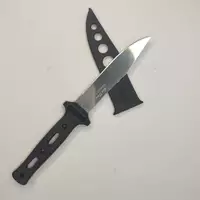 Нож  для метания с пластиковым чехлом  GOOD KNIFE  21 см