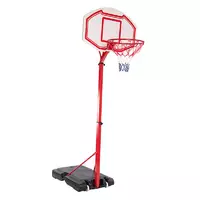 Стойка баскетбольная мобильная со щитом Medium PE003    Красный (57508497)