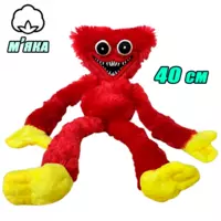 М'яка іграшка ХагіВагі монстр Kimi Huggу-Wuggу з плюшу 40 см на липучках Червоний