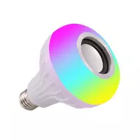 Bluetooth-Дінамік-лампа змінює колір. Колонка блютуз на пульті управління
