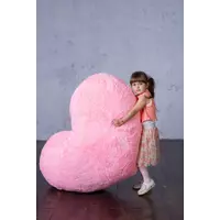 Мягкая игрушка Yarokuz подушка "Сердце" 150 см Розовая