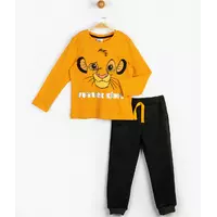 Спортивный костюм (свитшот, штаны) 98 см (3 года) Disney AS16294 Темно-желтый 8691109851314