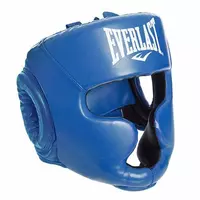 Шлем боксерский с полной защитой BO-3954 Zelart  M Синий (37429418)