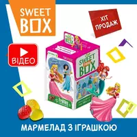 Принцессы Дисней Свитбокс Sweetbox игрушка с мармеладом в коробочке, 1 шт